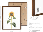 HAUS AND HUES Sunflower Wall Decor - Image 3