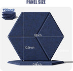 12 Pack Self-adhesive Acoustic Panels 12" X 10" X 0.4" -Sound Proof Foam Panels - Image 2