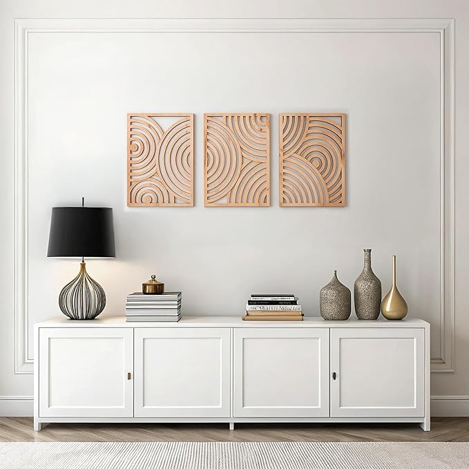 qmmp Modern Wooden Wall Sculptures by qmmp