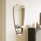 Irregular Wall Mirror Asymmetrical Mirror, Decorative Modern Mirror, Tempered - Image 4