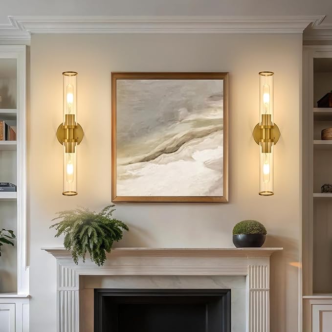 Wireless Wall Sconces with Remote Control, Battery Operated Wall Sconce Set of - Image 8