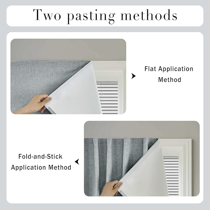 Adhesive 100% Blackout Curtain - Image 5