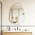 Irregular Wall Mirror Asymmetrical Mirror, Decorative Modern Mirror, Tempered - Image 2
