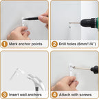 20Pcs Wall Hooks for Bathroom, and Garage - Image 6