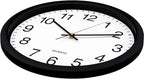 Bernhard Products Black Wall Clock Silent Non Ticking - Image 3