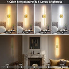 Eneru Battery Operated Wall Sconce Lights - 10000mAh Rechargeable Wireless Wall - Image 8