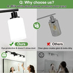 5-Light Bathroom Light Fixtures, Bathroom Wall Lamp, - Image 4