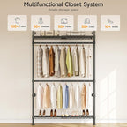 ONBRILL H1 Plus Expandable Wall Mounted Closet System, 2FT-3.3FT Closet - Image 3