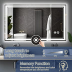 28“ x 40” LED Bathroom Mirror Fogless LED Mirror - Image 4