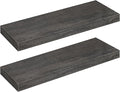 HOOBRO Floating Shelves for Wall, Wall Mounted Shelf Set of 2, 23.6" Hanging by HOOBRO