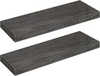 HOOBRO Floating Shelves for Wall, Wall Mounted Shelf Set of 2, 23.6" Hanging by HOOBRO