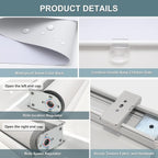 AOSKY Cordless Roller Shades Blackout Blinds - Image 7