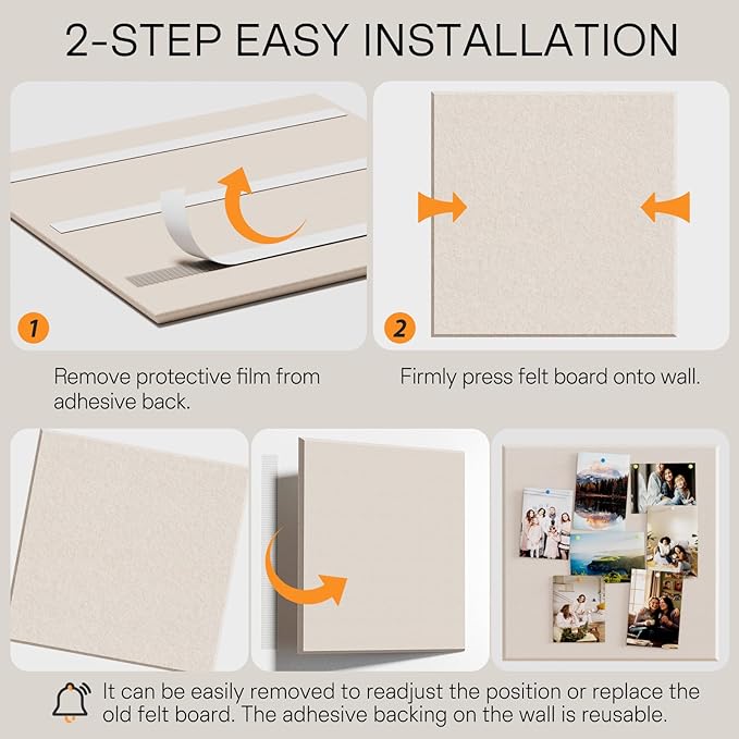 MaxGear Extra Large Cork Board for Wall 72" x 48", Light Tan Bulletin Board - Image 3