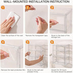 2 Pack 3 Tier Clear Display Case - Image 5