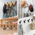 Coat Hooks, 16 Pack Black Metal Heavy Duty Screw-in Wall Hooks - Image 5