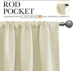NICETOWN Bedroom Curtains for Kids Room, Window Treatment Thermal Insulated - Image 3