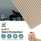 AKUMAX 4 Pack Acoustic Panels, Wood Slat - Image 5