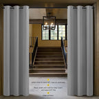 NICETOWN Sliding Door Curtains 96 inch Length, Single Curtain, Insulating - Image 2