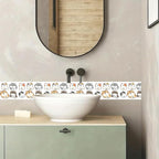 Wallpaper Border Peel and Stick Cute Cartoon Cat - Image 5