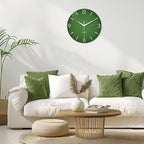XFM Modern Wall Clock 14 Inch Silent Non-Ticking Wall Clocks Battery Operated - Image 2