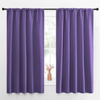 NICETOWN Blackout Curtains for Living Curtains, Lilac Purple, 52 by 63 Inch by NICETOWN