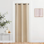 NICETOWN Door Screen Cover for Air Conditioner Room, Insulated Faux Accordion by NICETOWN