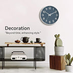 Roymnie Wall Clock, Silent Wall Clocks Battery Operated 8 Inch-Modern Non - Image 5