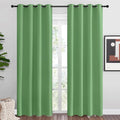 NICETOWN Froest Green Blackout Curtains 86 inches Length by NICETOWN
