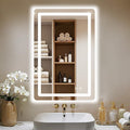 LED Bathroom Mirror, Smart Anti-Fog, Stepless Dimmable by LawadaMirror