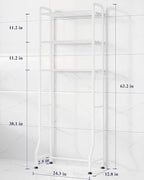 Kitsure Over Toilet Storage Rack - Image 3
