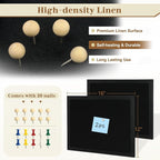 2-Pack Double-sided Black Cork Board - Image 3