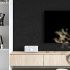 Cohoo Home Black Silk Peel and Stick Wallpaper - Image 2