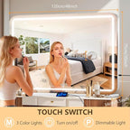 Ratsamee 48" x 30" Vanity Mirror - Image 2
