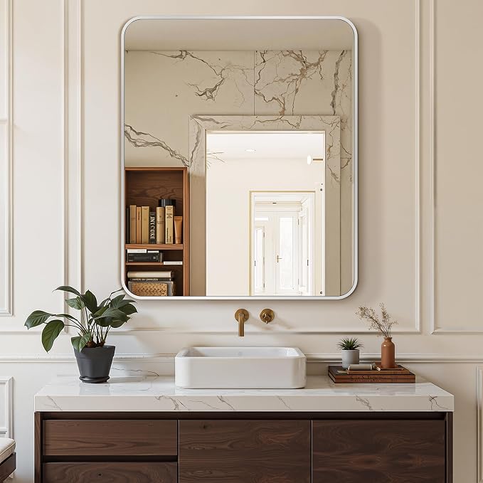 Delma Bathroom Vanity Mirror, High-Definition Bathroom Mirror, Versatile - Image 7