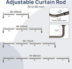ENJOYBASICS Blackout Curtain rod - Image 5