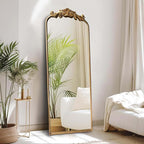 HQiJun Full Length Wall Mirror Decorative Full Body Mirrors Traditional Antique by HQiJun