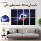 FurnoFlexArt Acoustic Panels Tiles Decorative Room Sound Proof Foam Absorbing - Image 2