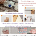 Yutianli 7mm Thick Anti-Collision Wall Panels, 3D Peel and Stick, Waterproof - Image 6
