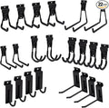 Slatwall Accessories 22 PCS Heavy Duty Garage Hooks Slatwall Panel Hooks Slat by FRAYSCENT