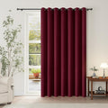 ChrisDowa Room Divider Curtain 96 Inches Long, Wide Blackout Sliding Door by ChrisDowa