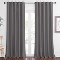 NICETOWN Blackout Grey Curtains Panel by NICETOWN