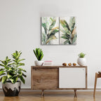 Botanical Wall Art Set Hand Painted, - Image 8