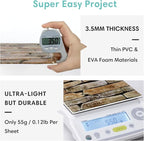 Commomy 3D Faux Stone Peel and Stick Wall Tiles - Image 6