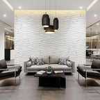 STICKGOO Wave Wall Panels for Interior Wall Decor, Decorative PVC Panels for - Image 3