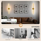 GvvooHome 1 Pack Battery Operated Wall Sconce Detachable 360°Rotate, Wireless - Image 3