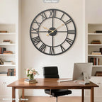 Pytha Sight 30 Inch Extra Large Giant Wall Clock, Oversized Round Silent - Image 7