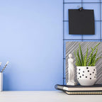 Light Blue Peel and Stick Wallpaper, 15.7 X 157 inches Renter Friendly Wallpaper - Image 4