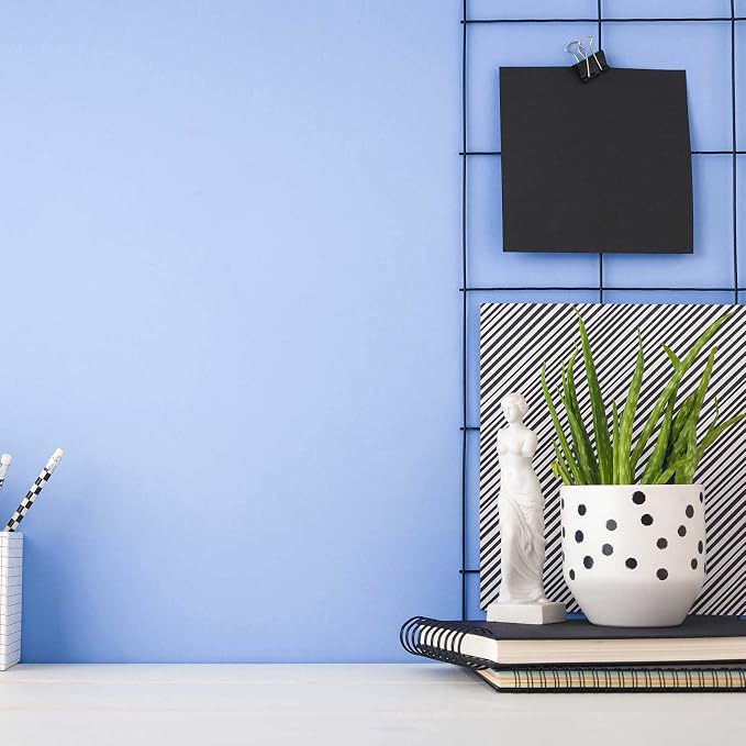 Light Blue Peel and Stick Wallpaper, 15.7 X 157 inches Renter Friendly Wallpaper - Image 4