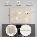 Large Felt Bulletin Board for Wall, Soft Felt Cork Board for Office, Home - Image 2