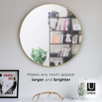 Umbra Hubba Round Wall Mirror - Image 8